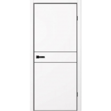 Дверь межкомнатная Сибирь Профиль Нео N03 Белый эмалит, глухое полотно, кромка